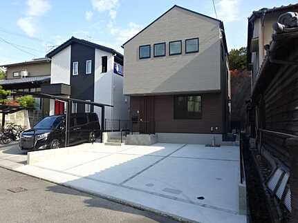 広島市南区北大河町　新築一戸建ての外観