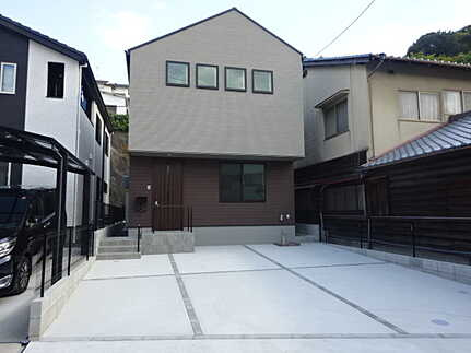 広島市南区北大河町　新築一戸建ての外観