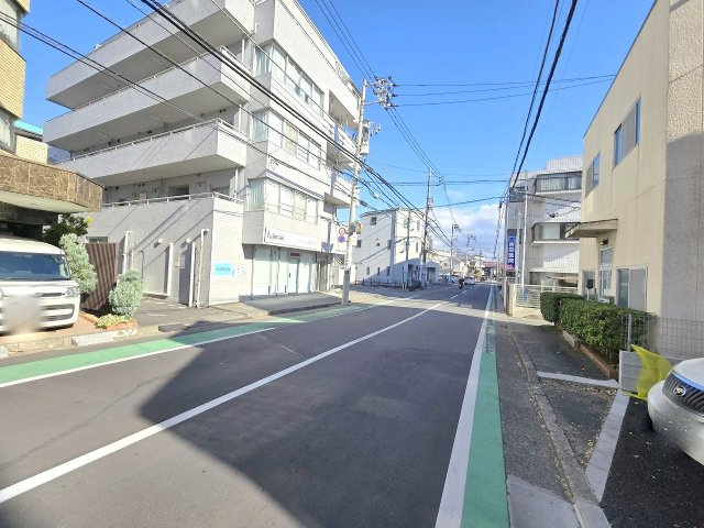八王子市大和田町7丁目　全２棟の前面道路含む現地写真