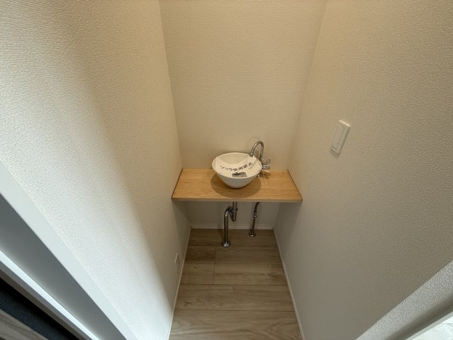 【洗面所】 | 朝霞市根岸台7丁目　新築一戸建住宅　全5棟（朝霞店） | 2025年12月19日撮影/2階手洗い水栓