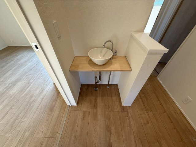 【洗面所】 | 朝霞市根岸台7丁目　新築一戸建住宅　全5棟（朝霞店） | 2025年12月19日撮影/2階手洗い水栓