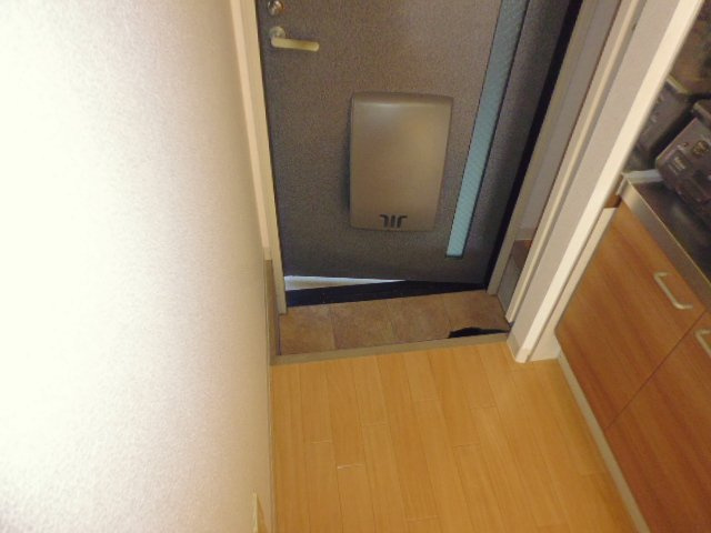 ディアエスタＢの玄関