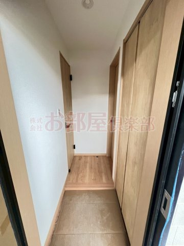 L-bloom御井の玄関|毎日通る玄関はこちらです