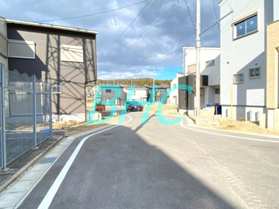 【前面道路含む現地写真】 | 石山寺４丁目　3期6号地