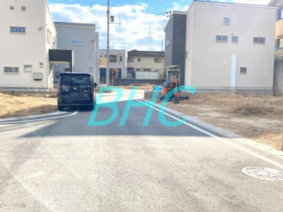 【前面道路含む現地写真】 | 石山寺４丁目　3期6号地