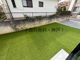 【庭】 | 神戸市西区桜が丘東町4丁目　新築戸建　仲介手数料無料！ | お庭でゆったりと過ごせます