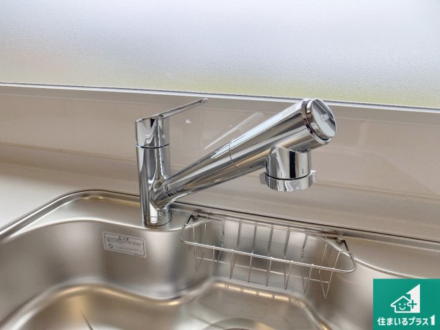 加東市多井田　第3期　新築一戸建ての設備|浄水器を内蔵！炊飯時、お茶を作る時に安心してお水を使えます！お湯と冷水、浄水と原水、シャワーの切替えもワンタッチです！