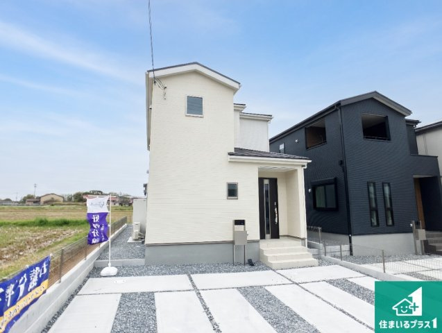 加東市多井田　第3期　新築一戸建ての外観|安心の10年保証！外観を美しく保ち、雨水で汚れを落とします！気になることがありましたら、お気軽にお問い合わせください！