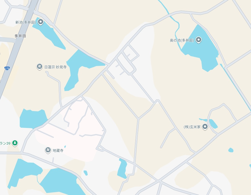加東市多井田　第3期　新築一戸建ての地図