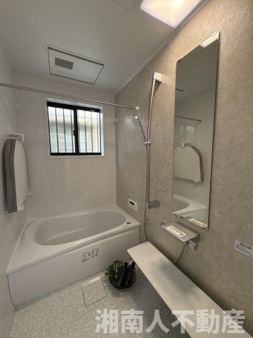 茅ヶ崎市浜之郷の中古一戸建の浴室|きれいなお風呂です