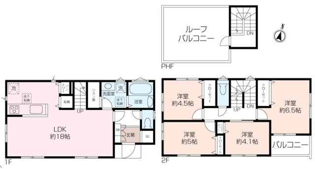 VerGarden舟倉1丁目全3棟　2号棟の画像