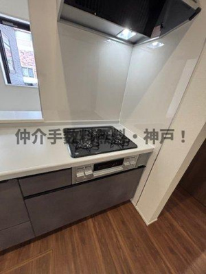 【キッチン】 | 神戸市西区持子1丁目　新築戸建　仲介手数料無料！ | きれいなキッチンです