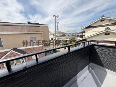 【バルコニー】 | 神戸市西区持子1丁目　新築戸建　仲介手数料無料！ | 落ち着いた時間を過ごせるバルコニーです