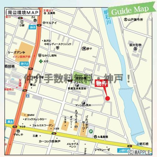 【地図】 | 西区持子1　新築　仲介手数料無料！