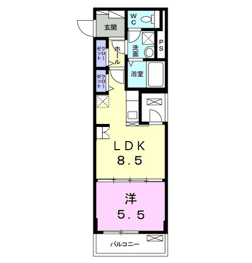 Ｌｅ　Ｌｉｅｎ（ルリアン）　絆の間取り