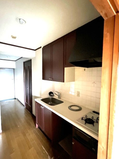 【キッチン】 | ロワジール伊豆一碧壱番館　Bタイプ | コンパクトなキッチンタイプ　能力よく料理できます。