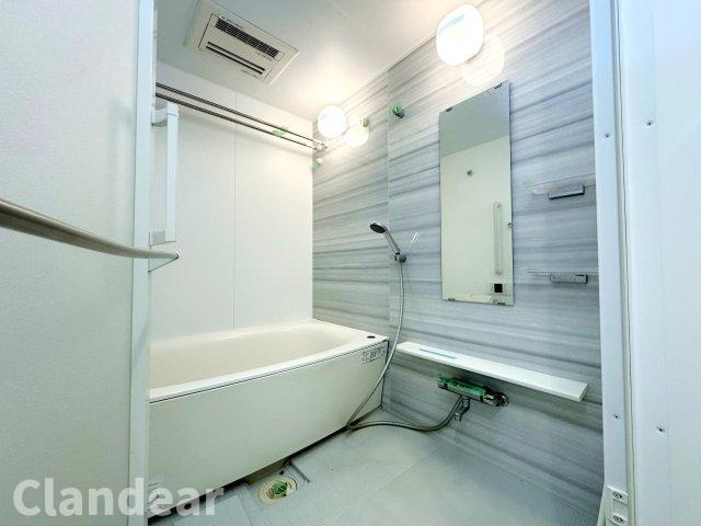 シャリエ小台リバーフォートの浴室|ドキドキの新生活も、安心してスタート。ぴったりの住まいを見つけませんか？クランディアが一緒に住まい選びをサポートします‼　まずは、お気軽にお問合せください　＃クランディア