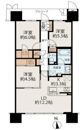 シャリエ小台リバーフォートの間取り|ドキドキの新生活も、安心してスタート。ぴったりの住まいを見つけませんか？クランディアが一緒に住まい選びをサポートします‼　まずは、お気軽にお問合せください　＃クランディア
