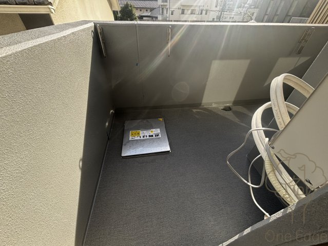 セレニテ東梅田アリエのバルコニー