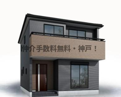 【外観】 | 明石市貴崎4丁目　新築戸建1号棟　仲介手数料無料！ | 明石市貴崎4　新築1号棟　仲介手数料無料！