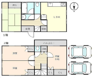 【間取り】 | 千葉市中央区大巌寺町　中古戸建　JR外房線「蘇我」駅
