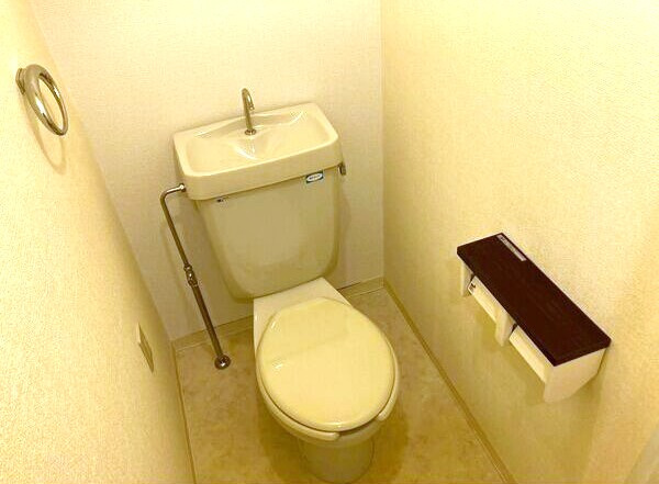 アパートメントハウスフォーナインのトイレ