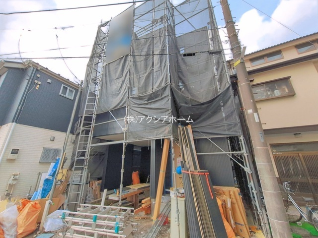 所沢市若狭4丁目・全1棟　新築一戸建　～3階建て～の外観|現地写真（2026年5月26日撮影）