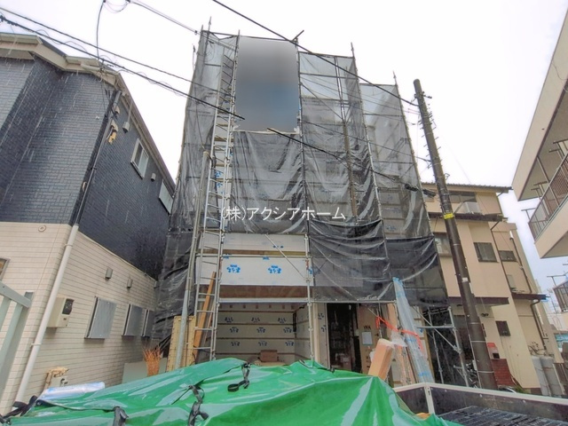 所沢市若狭4丁目・全1棟　新築一戸建　～3階建て～の外観|現地写真（2026年5月1日撮影）