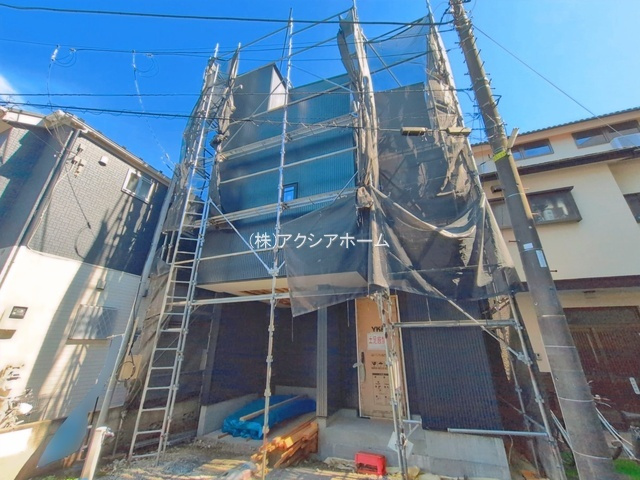 所沢市若狭4丁目・全1棟　新築一戸建　～3階建て～の外観|現地写真（2026年7月29日撮影）