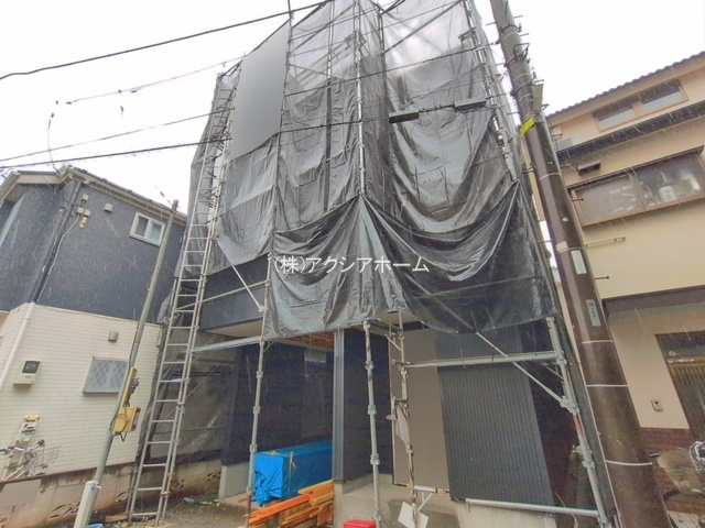 所沢市若狭4丁目・全1棟　新築一戸建　～3階建て～の外観|現地写真（2026年6月18日撮影）