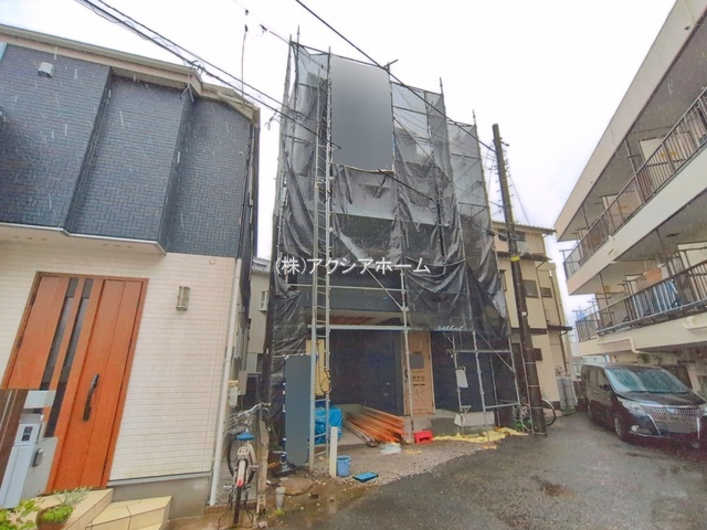 所沢市若狭4丁目・全1棟　新築一戸建　～3階建て～の外観|現地写真（2026年6月18日撮影）