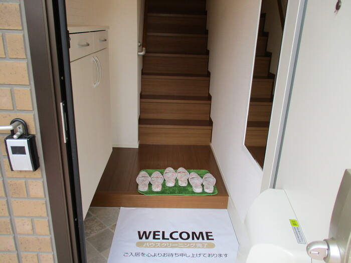 Collina　Verdeの玄関