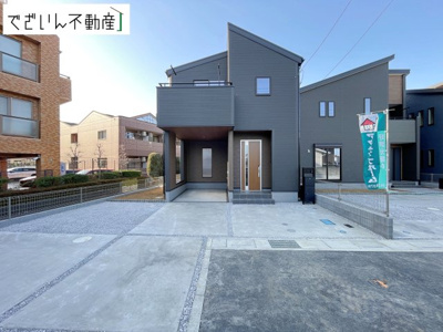 【外観】 | Livele Garden.S熊谷市万平町第3　新築住宅 | ≪1号棟≫
現地(2026年3月撮影)