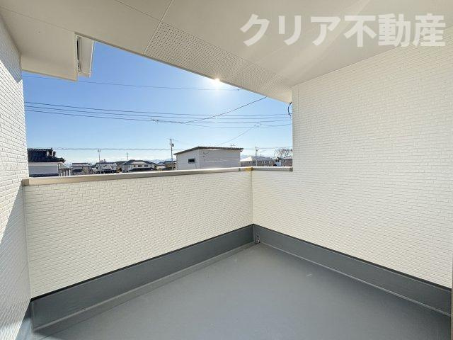 【バルコニー】 | 前橋市上新田町1期1棟