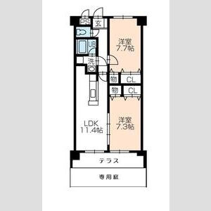 カトルフィーユの間取り