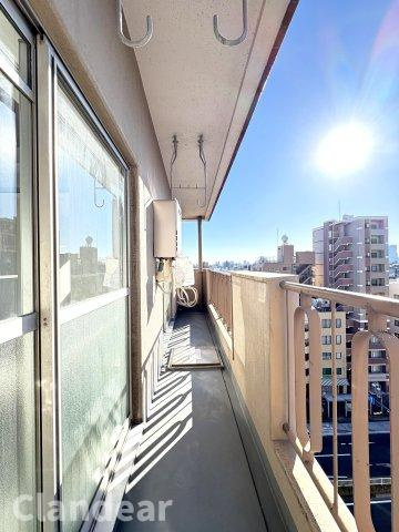 サンサーラ第二吾妻橋のバルコニー|ドキドキの新生活も、安心してスタート。ぴったりの住まいを見つけませんか？クランディアが一緒に住まい選びをサポートします‼　まずは、お気軽にお問合せください　＃クランディア