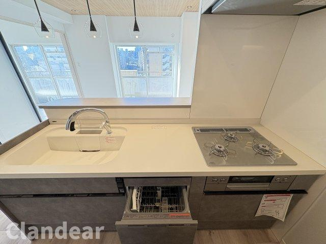 サンサーラ第二吾妻橋のキッチン|ドキドキの新生活も、安心してスタート。ぴったりの住まいを見つけませんか？クランディアが一緒に住まい選びをサポートします‼　まずは、お気軽にお問合せください　＃クランディア