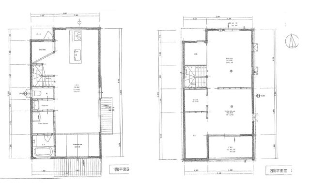 御薗宇戸建ての間取り