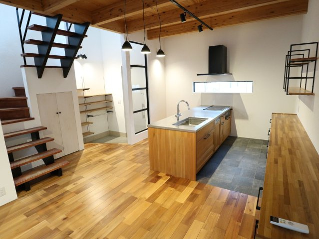 御薗宇戸建てのキッチン