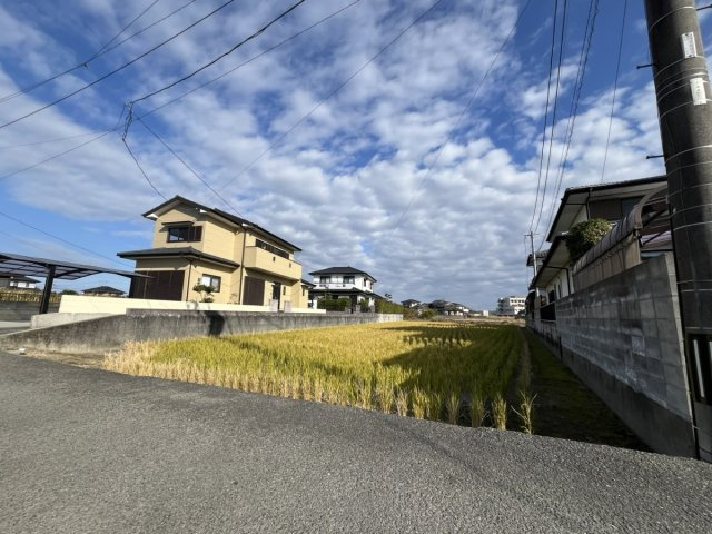 竹原町土地の外観
