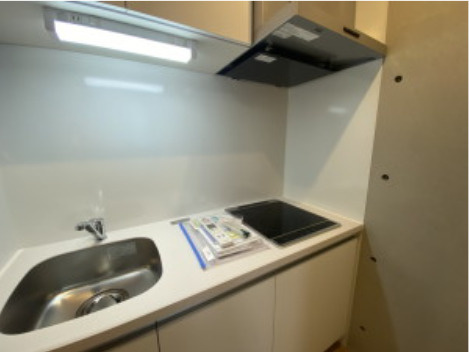 LUMIEC un SAKURASHINMACHI NORTH　顔認証マンション　ペット相談　角部屋のキッチン