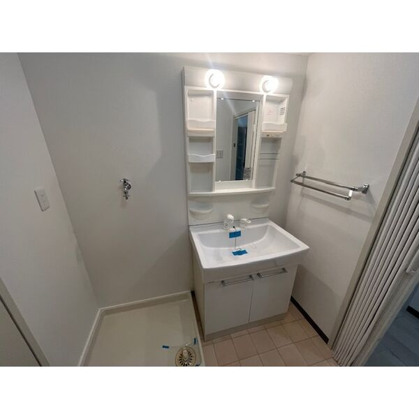 ファミールハイツ北大阪1号棟の洗面所