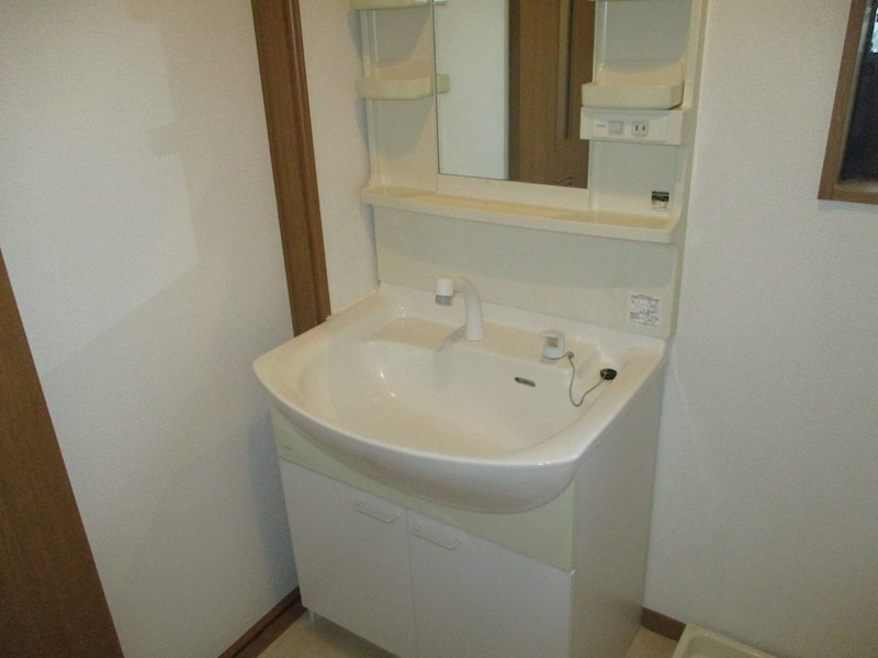 高柳貸家 Bの洗面所