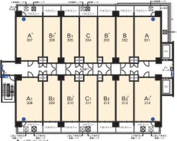 エステムコート難波WEST-SIDEⅧエクシーナのその他共用部分