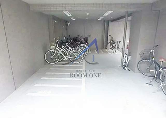ルーブル住吉のその他共用部分|駐輪場です。