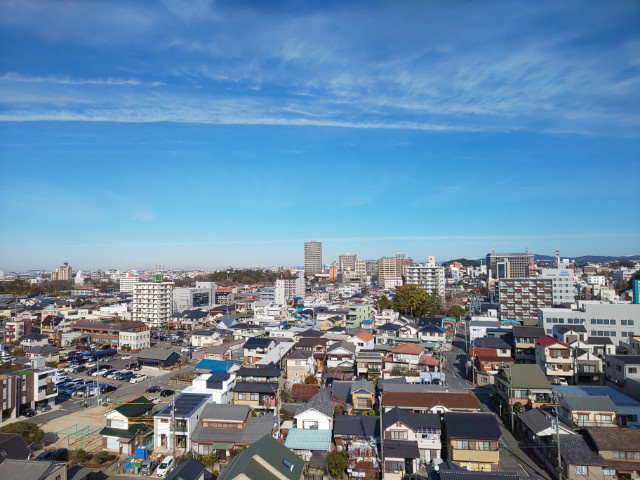 プラウド東岡崎の展望|北側