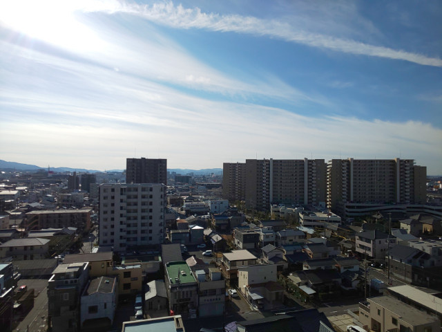 プラウド東岡崎の展望|南側