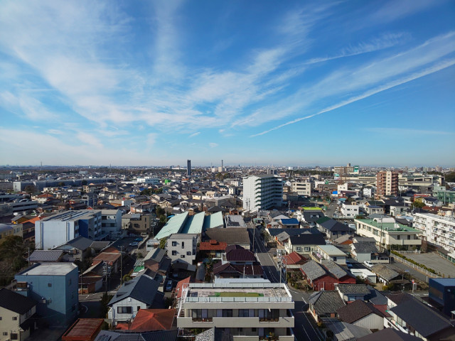 プラウド東岡崎の展望|西側