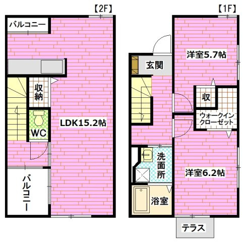 サウススターハウスの間取り