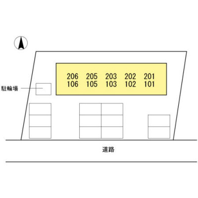 【区画図】 | モナリエⅡ 